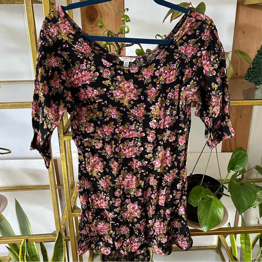 Short floral dress
